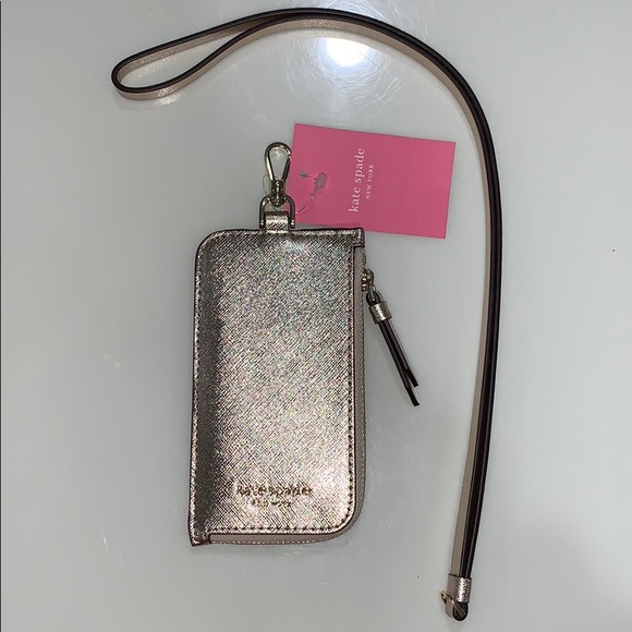 kate spade Accessories - Kate Spade card case lanyard.